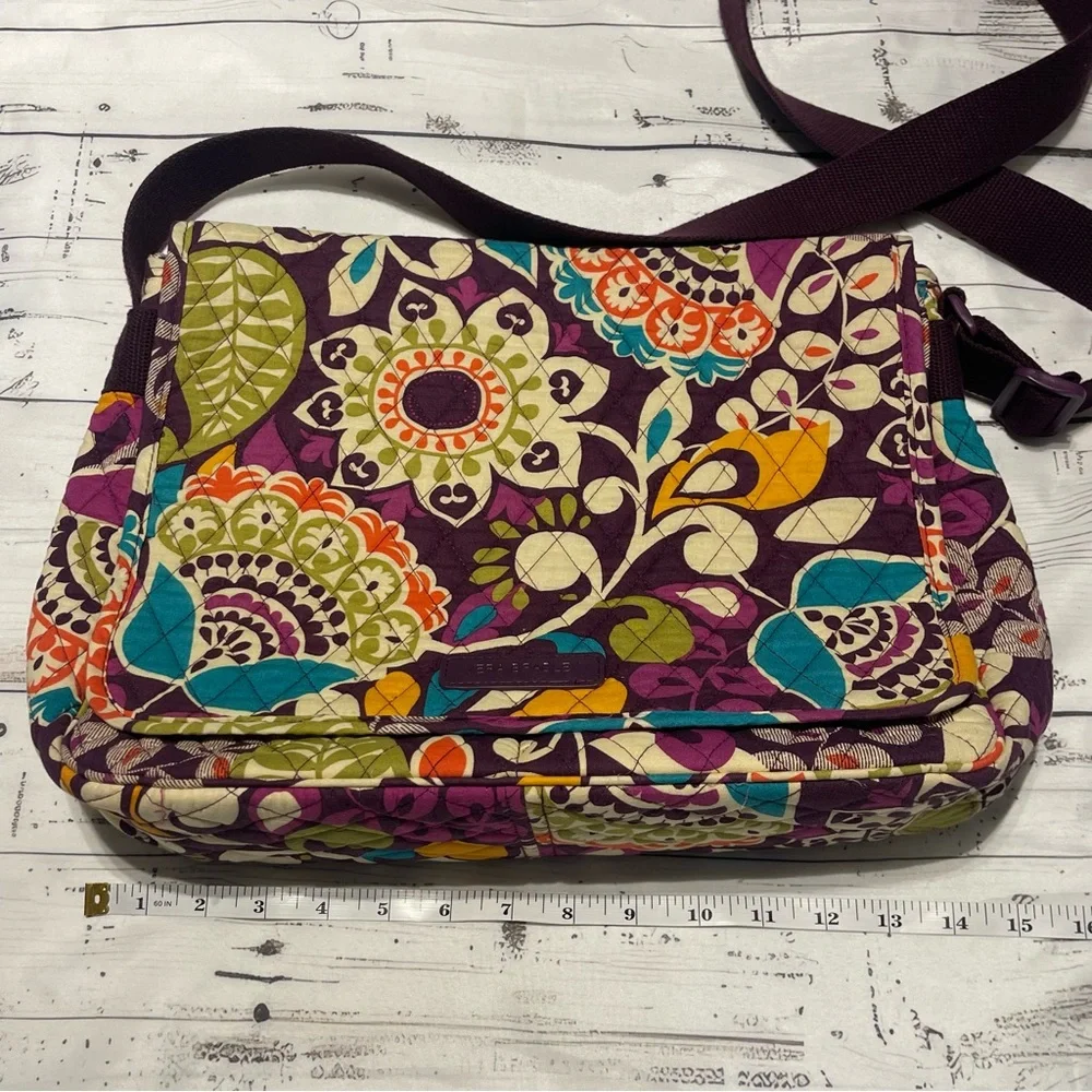 Vera Bradley Laptop messenger bag. Preowned